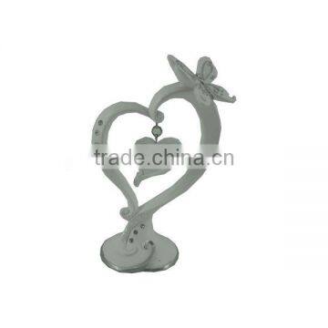 White Butterfly Loving Heart Wedding Pen photo-2