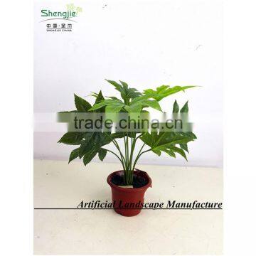 SAS201601 Artificial Green Foliage Plant Bonsai photo-2