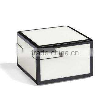 Vietnam lacquer box wholesale, black and white lacquer jewelry box