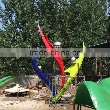 Stainless Steel Design Garden Decoration Statues Landscape Art for Sale photo-4