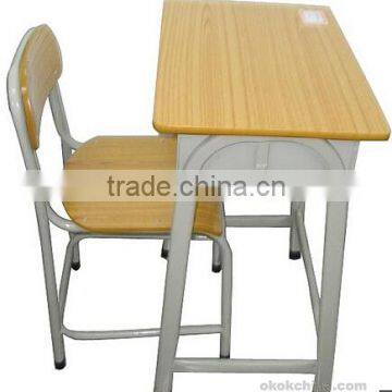 School Furniture Single Desk and Chair Executive Office Table Design Metal Workshop Table photo-5