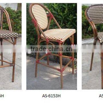 outdoor bamboo chair furniture bamboo bar high chair stools AS-6125H