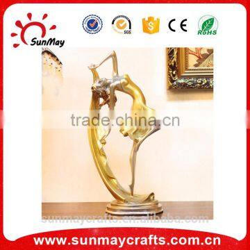 Hot sale custom high quality resin dance figurines wholesale