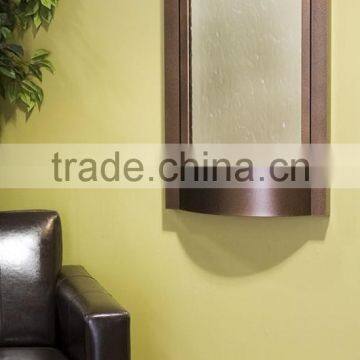 Foshan Manufacturer Wall Hanging Water Features Glass Waterfall Fountain With Pumps photo-3