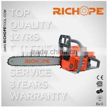 46cc RICHOPE chainsaw for big tree cutting machine with oregon bar and chain