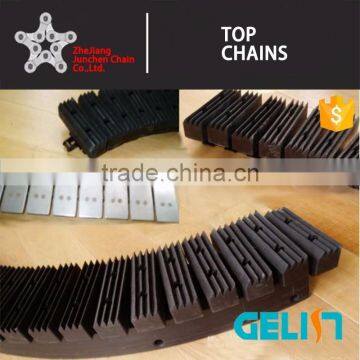 Snap-on Gripper Roller Chains/rubber Top Conveyor Chains/rubber Gripper Snap on Chains photo-5