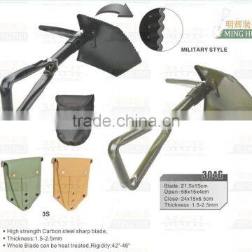 Best quality folding shovel with saw