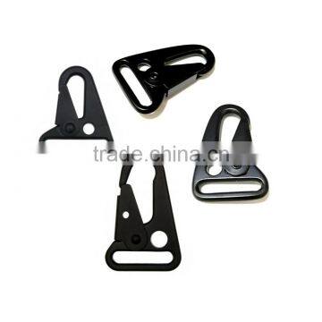 1-1/4" HK Hook, Zinc Alloy Metal Hook, HK Snap Hooks Gun Sling Hook, Snap Hook in Dull Black photo-5