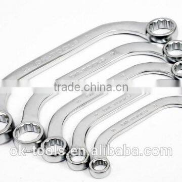 OK-Tools Wholesale Supplier U-Type Double End Offerset Ring Sppanner Set photo-2