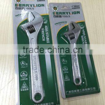 Berrylion Surface Polished Adjustable Wrench 150-375mm Adjustable Spanner photo-5