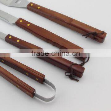 Stainless Steel BBQ Grilling Tool Set 4-Piece With Cutting Board photo-6