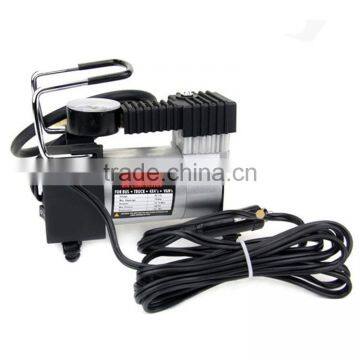 DC 12V Single Cylinder Metal Auto Air Compressor Car Tire Air Pump photo-2