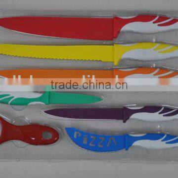 Colorful Non-stick Coating Knife Set in EVA Gift Box photo-5