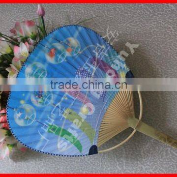 OEM Excellent Creative Design Round Paper Fan With Printing photo-2