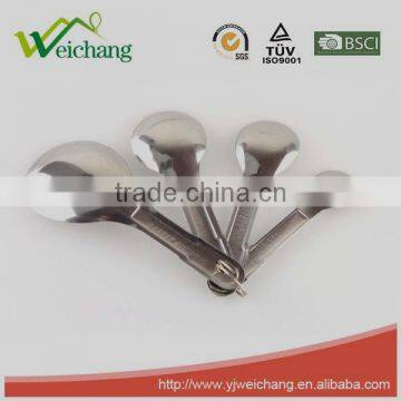 WCTS057 Stainless Steel Mirro Finishing Measuring Spoon ,Set of 4 photo-3