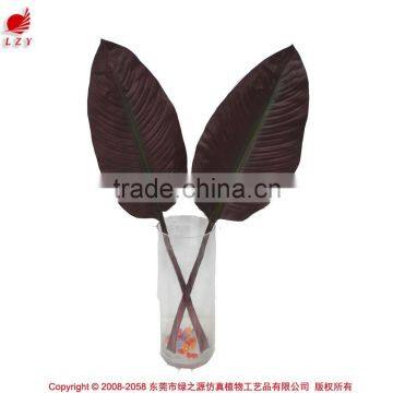 High quality artificial bonsai leaves leaves for decoration big autumn leaves