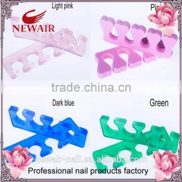 Newair silicone toe seperator nail art tool