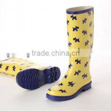 design custom made wellington boots yellow