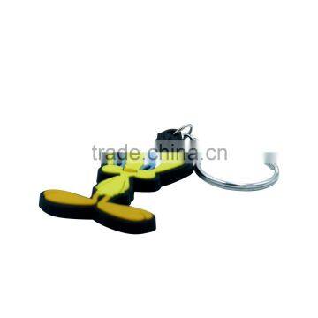 Factory Custom High Quality Soft Pvc Keychains Rubber Keyring With Cheap Price photo-4