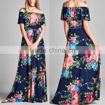 women clothing summer Off-Shoulder Full-length kimono long dress ball gown prom dresses