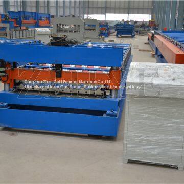 CNC Steel Metal Roof Sheet Roll Forming Machine photo-5
