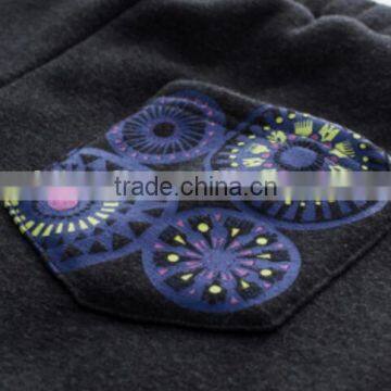 Women Black White Jogging Pants Lady Fashional Track Pants Designs Print photo-4