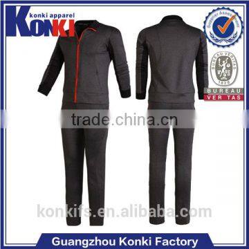 Fashionable designed mens knitting fabric european sport clothing