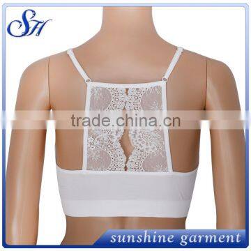 Seamless Sport Yoga Bra Lace Bra photo-6