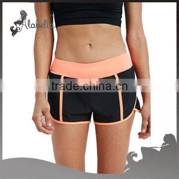 Colorblock Woven Running Shorts of Fitness&yoga Wear Shorts photo-2