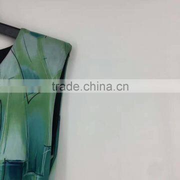 Women Clearance Lots Sleeveless Digital Print Summer Dress photo-3