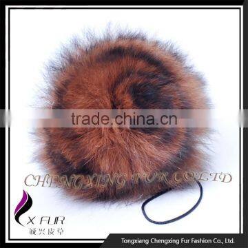 CX-A-54A Wholesale Promotional Gift Key Chain Rabbit Fur Mobile Phone Accessories photo-2