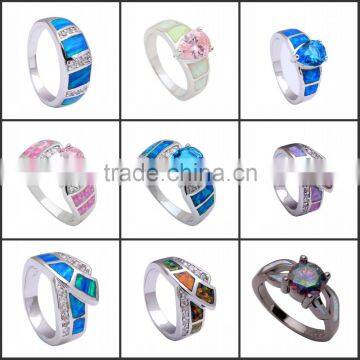 Opal Ring Jewelry Accessories Finished Wedding Engagment Ring photo-5