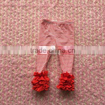 2016 Hot Sale Baby Stripe Fuller Ruffles Icing Pants Baby Icing Leggings photo-4
