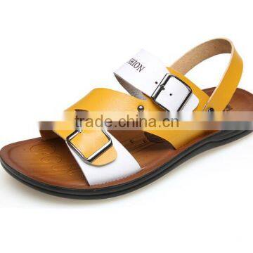 Zm35382a Casual Leather Sandals Simple Large Size Shoes for Men photo-3