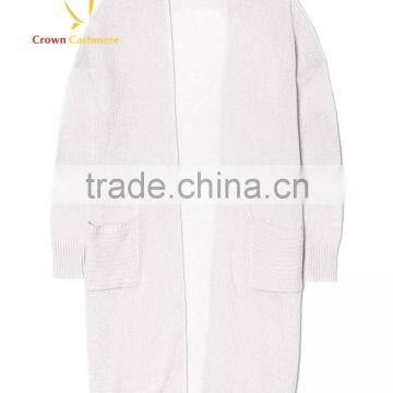 White Long Womens Cardigan in China photo-4