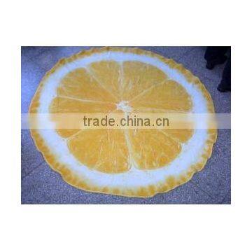 China Supplier100% Cotton Printed Circle Beach Towel With Elastic photo-4