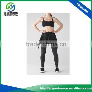 2017 Hot Selling Women Polyester /spandex Blend Fabric Moisture Wicking Yoga Sport Bra photo-3