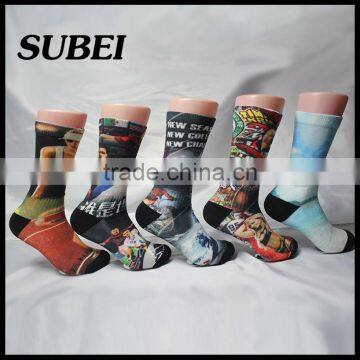 Sublimation Sock Sports Socks 360 Printing Digital Printing Sock Sports Socks photo-3
