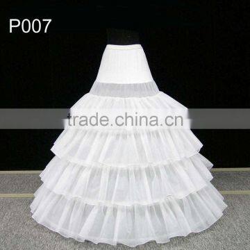 2016 New Design Bridal Petticoats For Wedding Dresses