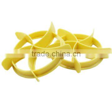 Bread Rolls Cookie Mold Fan Shaped Pastry Cutter Plastic Kitchen Dough Cookie Press Pastry Cake Biscuit Stamp Mould Baking Tool photo-2