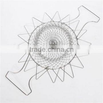 2016 New Arrival Hot Sale Foldable Steam Rinse Strain Fry Chef Basket Strainer Net Kitchen Cooking Too photo-6