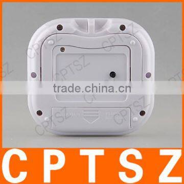 New Digital TA638 White Thermometer Humidity HYGRO Hygrometer Air Moisture Clock