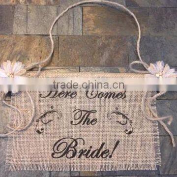 Decoration Wedding Burlap Bunting Latest Wedding Decoration Centerpieces photo-6