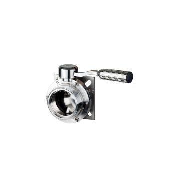 Stainless Steel Sanitary Wine Mald Butterfly Valve