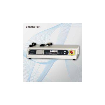 Adjustable angle coefficient friction tester