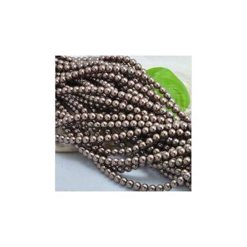 shell pearl and glass pearl custom made and wholesale 20mm mixed colour shell pearl or glass pearl round beads loose strands