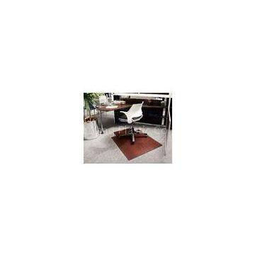 Waterproof PVC Wood Floor Chair Mat Carpet Protector / Computer Chair Floor Mat