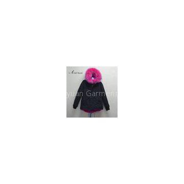 Modern Style Slim faux fur royal bule liner, warming jacket ,rose red winter for parka factory wholesale