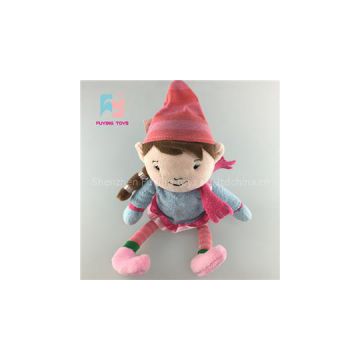 Animation Cartoon Girl Stuffed Toys With Hat