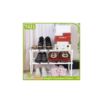 Multilayer Kithchen Plastic Telescopic Storage Shelf photo-3